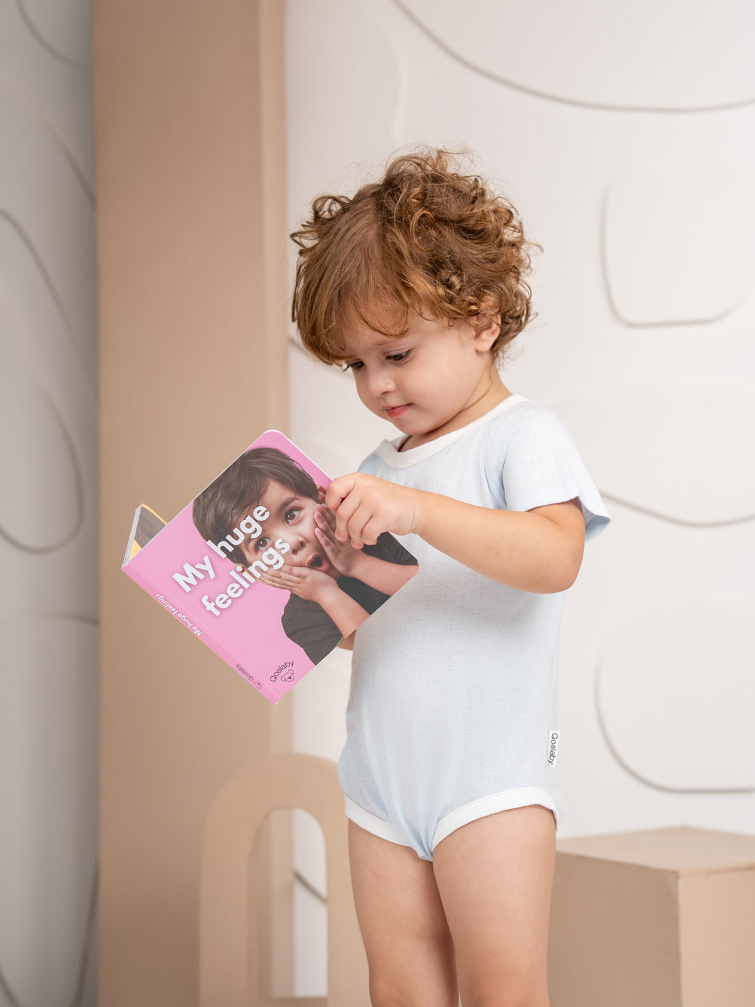 Bondi  Cotton Mesh Onesie (Misty Blue)