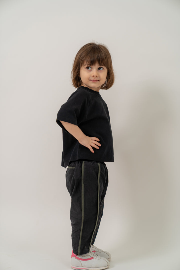 Gangnam Oversized Tshirt (Black)