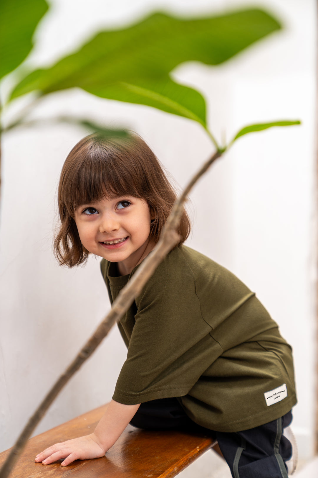 Gangnam Oversized Tshirt (Olive Green)