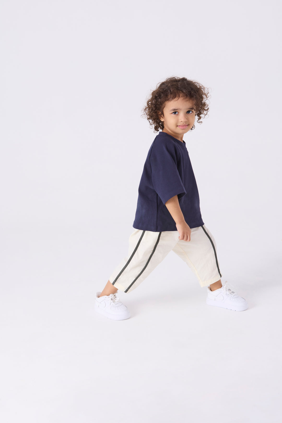 Gangnam Oversized Tshirt (Navy Blue)
