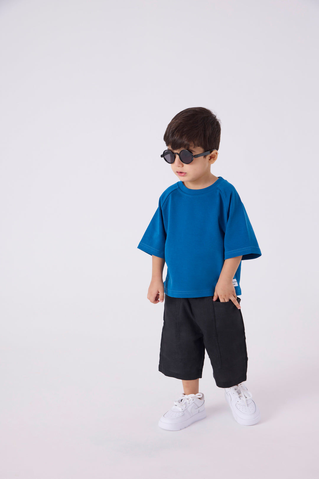 Gangnam Oversized Tshirt (Ocean Blue)
