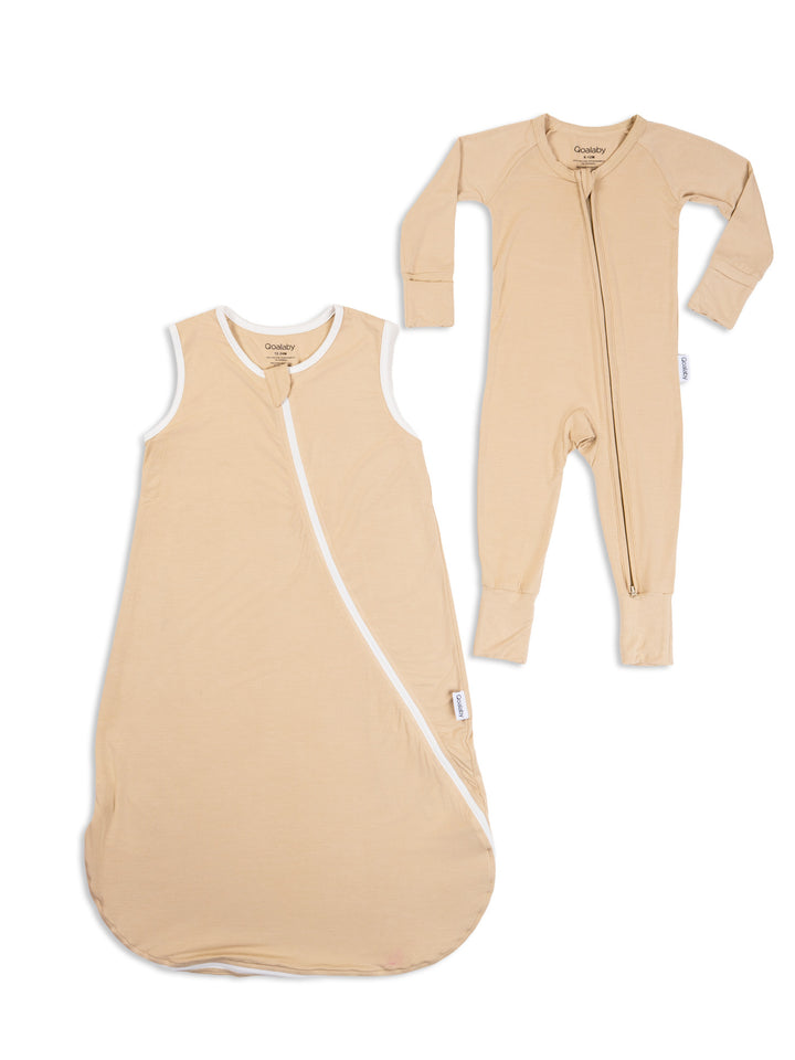 Sleep bundle Sack + Suit (Oatmilk)