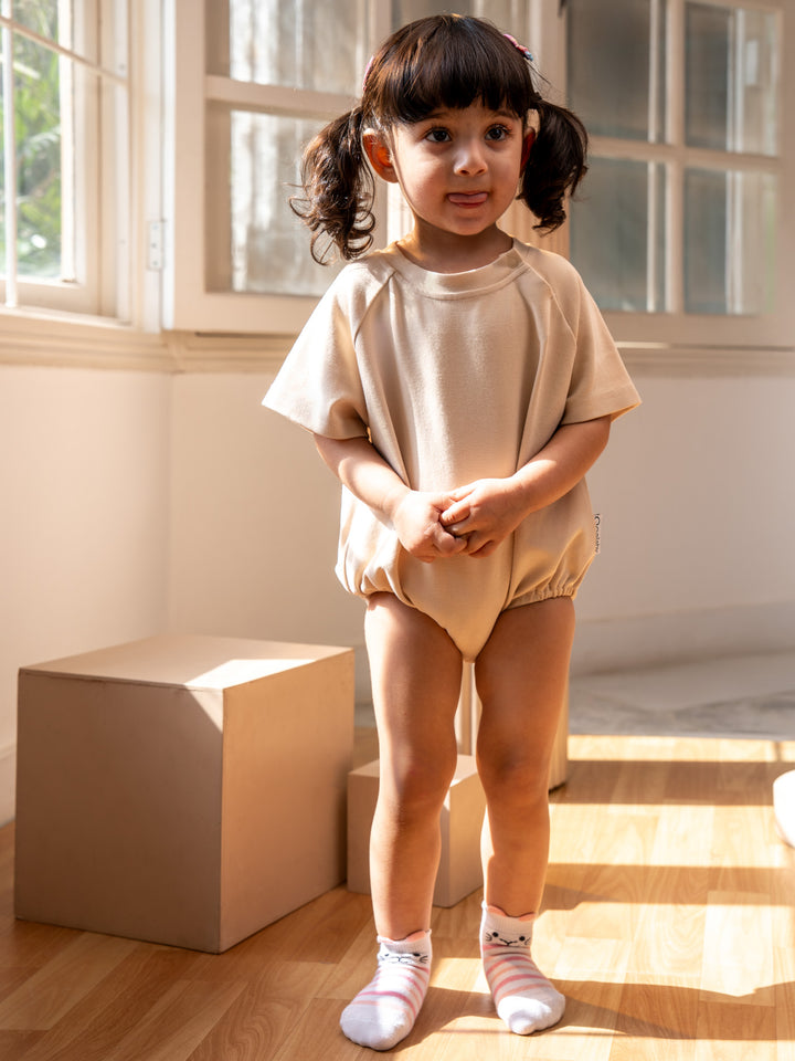 Gangnam Oversized Onesie (Oatmilk)