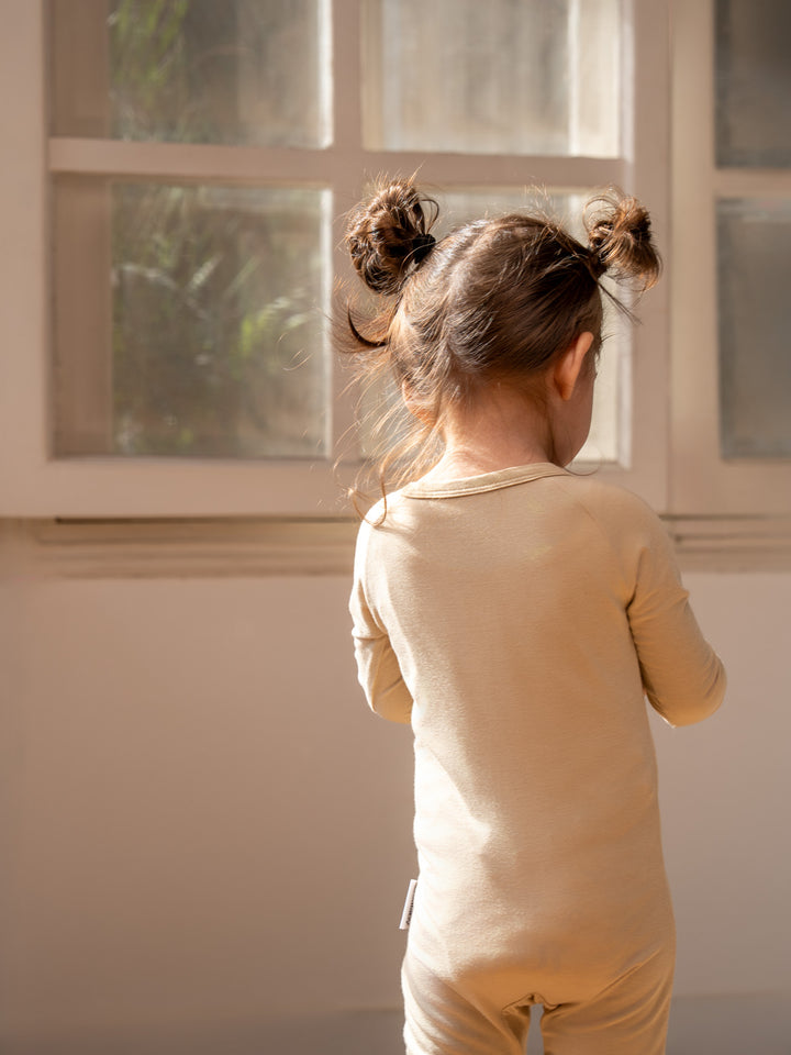Liljeholmen Bamboo Sleepsuit (Oatmilk)