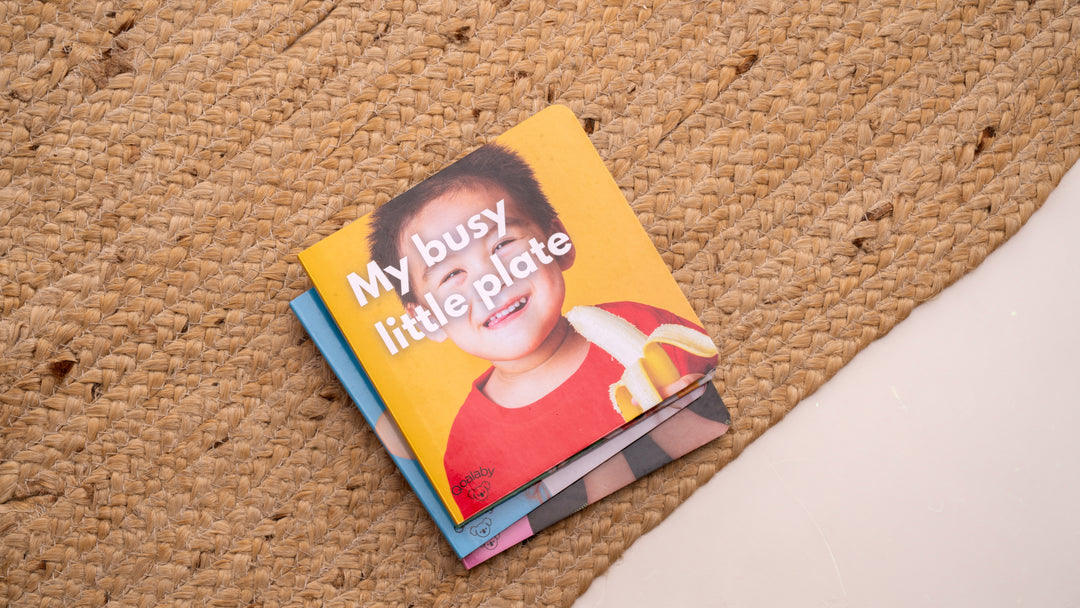 My busy little plate - A picture book
