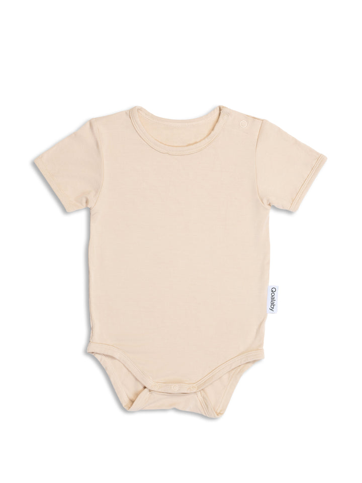 Fitzroy Bamboo onesie (Oatmilk)