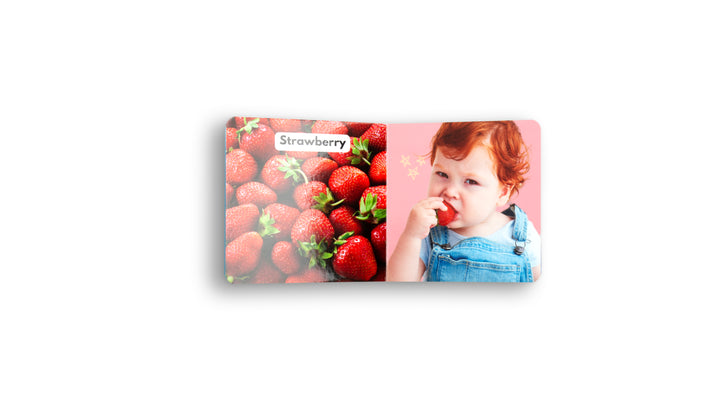 My busy little plate - A picture book