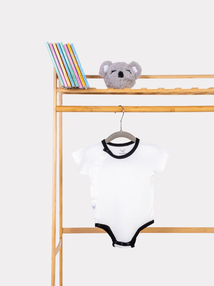 Bondi  Cotton Mesh Onesie (Panda White)