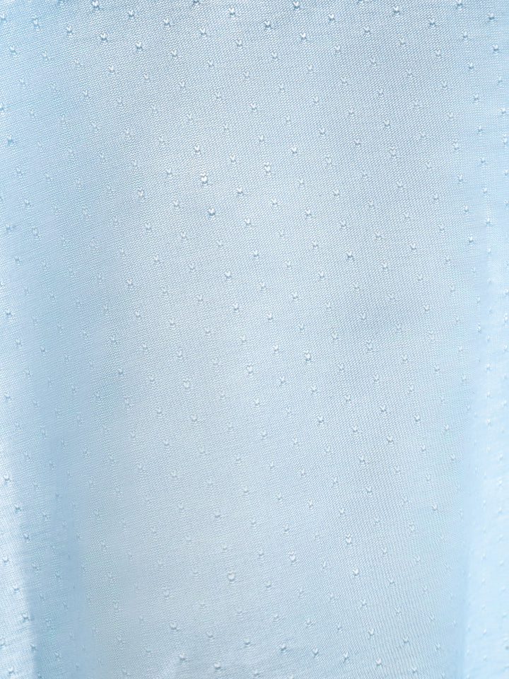 Bondi  Cotton Mesh Onesie (Misty Blue)