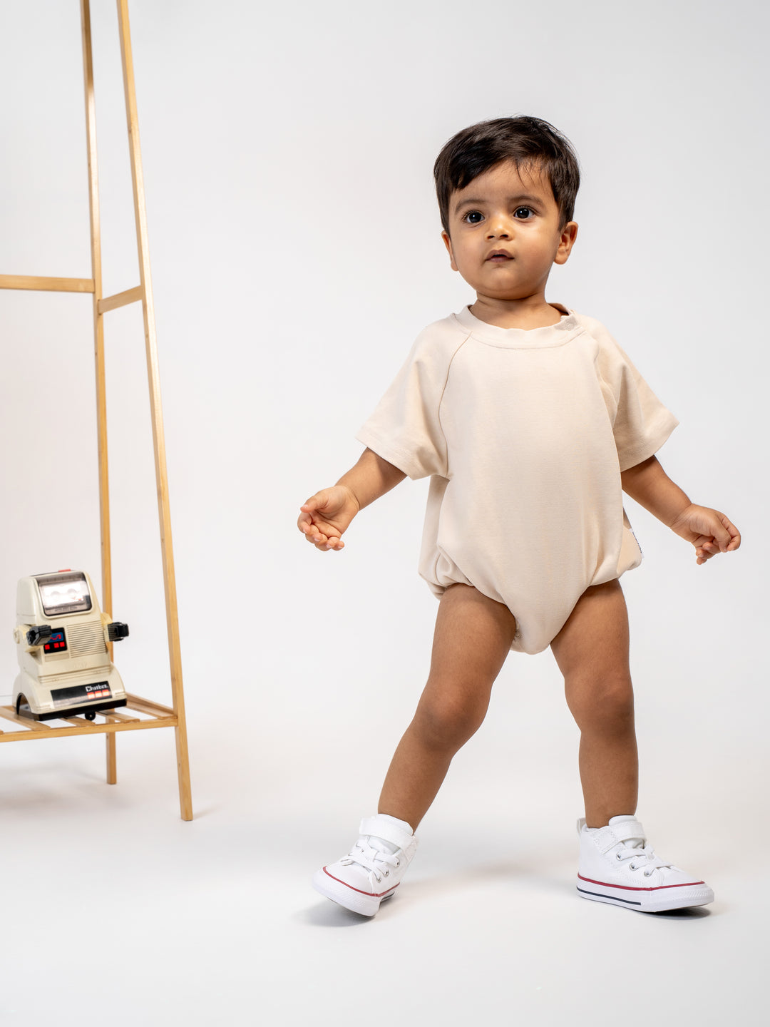 Gangnam Oversized Onesie (Oatmilk)