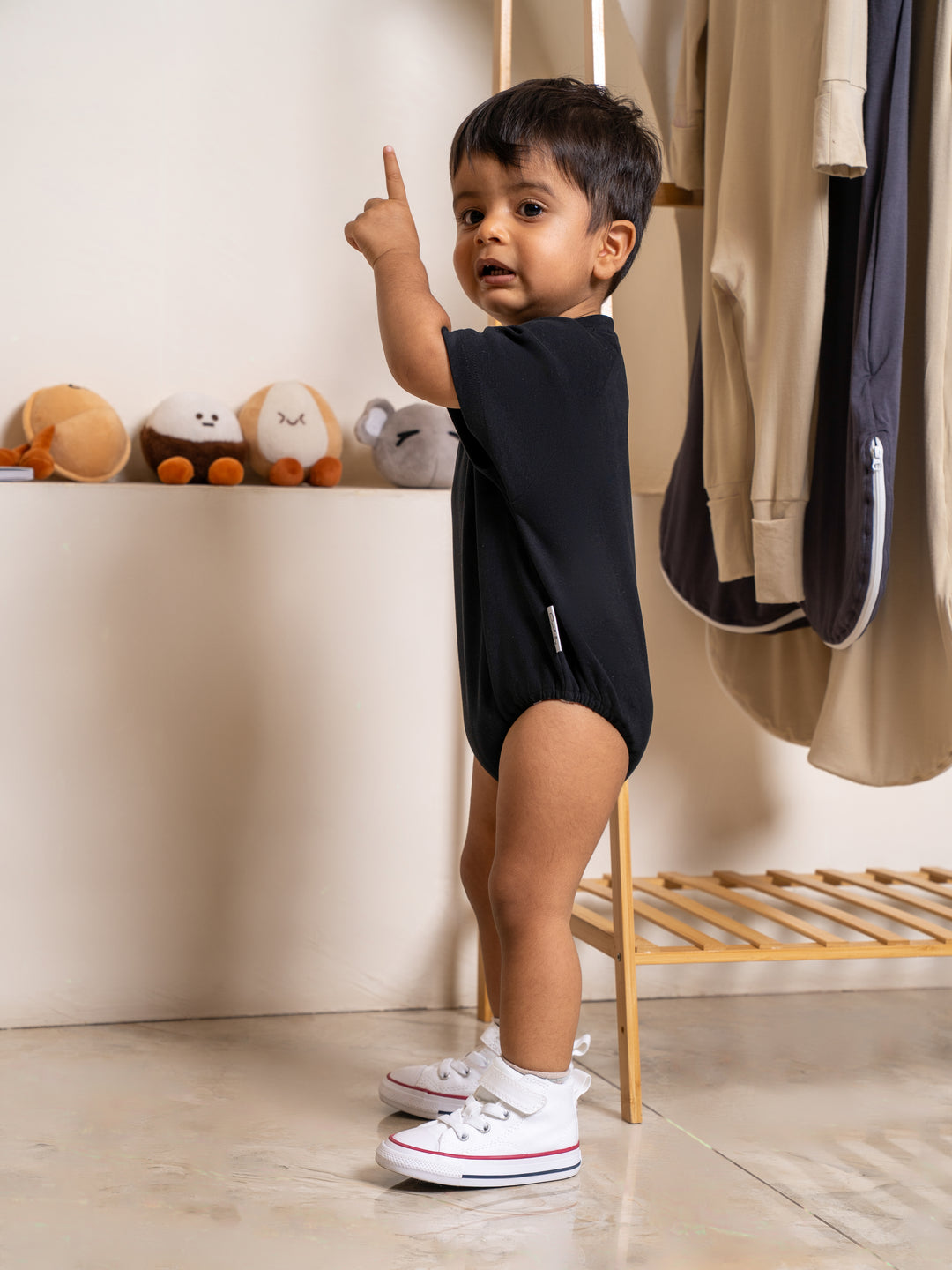 Gangnam Oversized Onesie (Black)