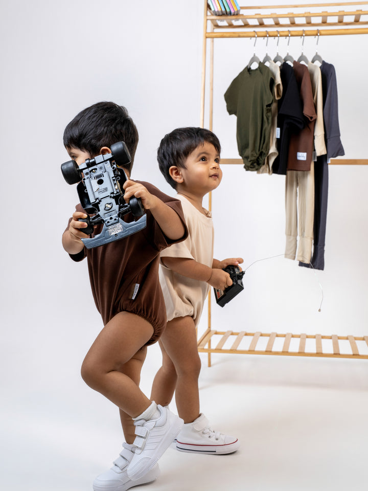 Gangnam Oversized Onesie (Cocoa)