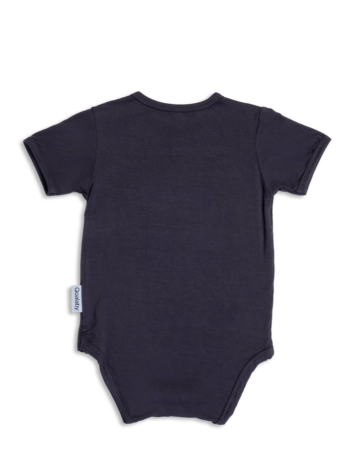 Fitzroy Bamboo onesie (Slate Gray)