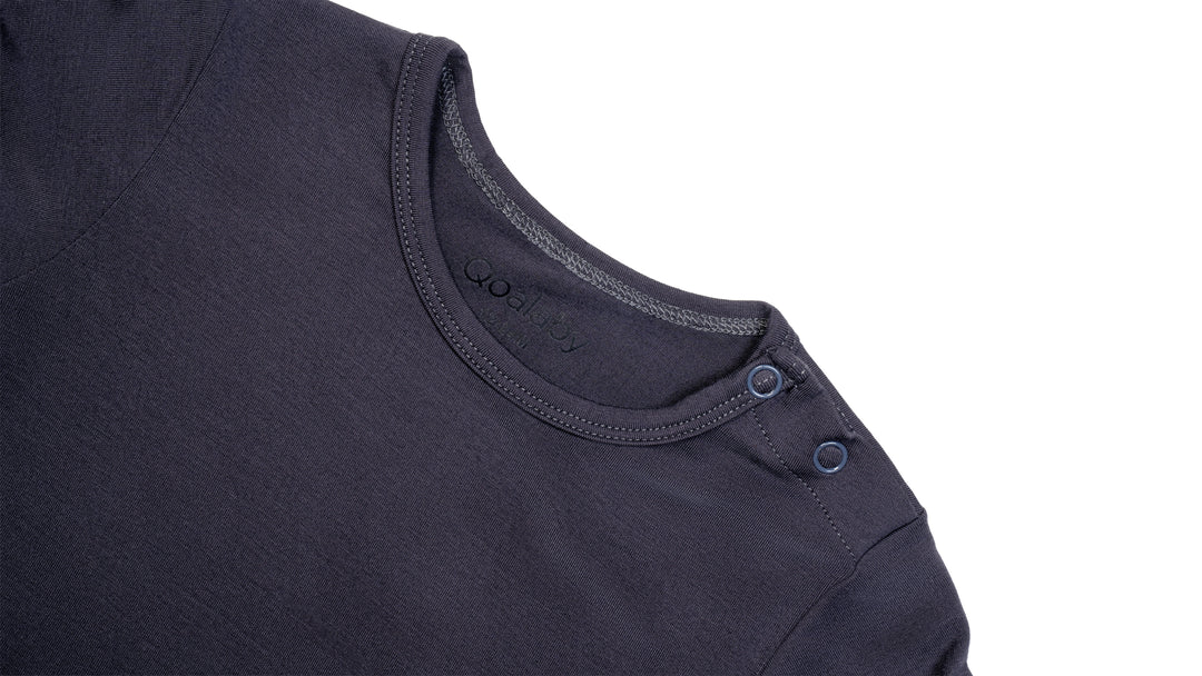Fitzroy Bamboo onesie (Slate Gray)