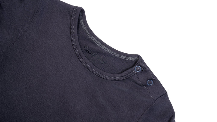 Fitzroy Bamboo onesie (Slate Gray)