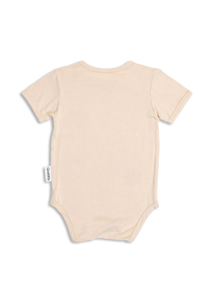 Fitzroy Bamboo onesie (Oatmilk)