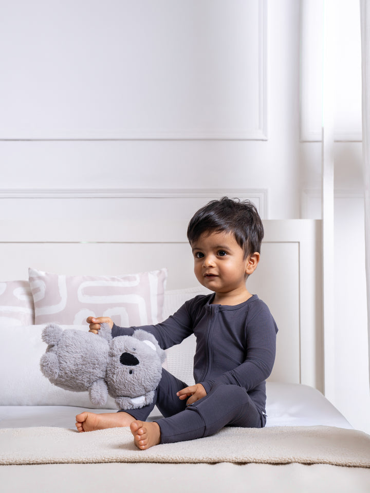 Liljeholmen Bamboo Sleepsuit (Slate Gray)