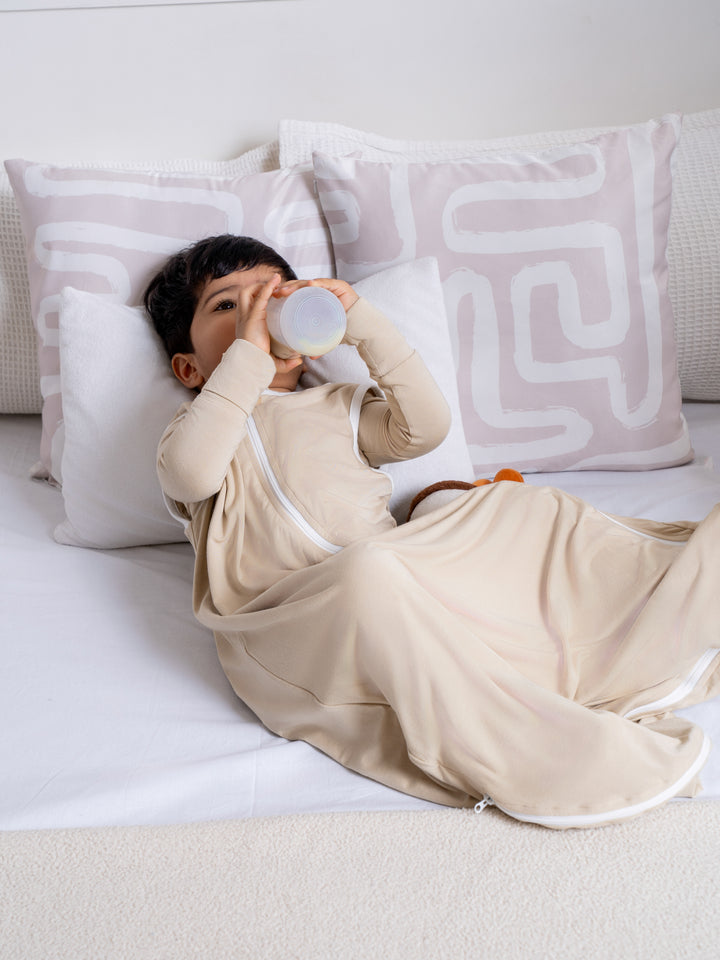 Liljeholmen Bamboo Sleeping Bag (Oatmilk)