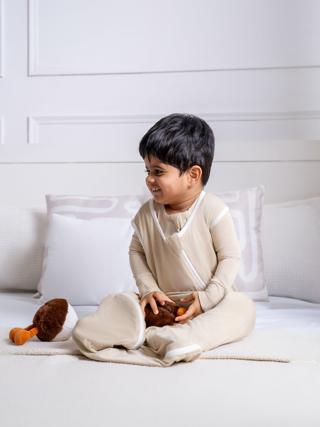 Liljeholmen Bamboo Sleeping Bag (Oatmilk)