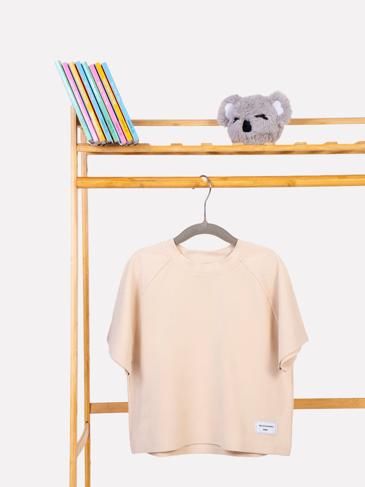 Gangnam Oversized Tshirt (Oatmilk)
