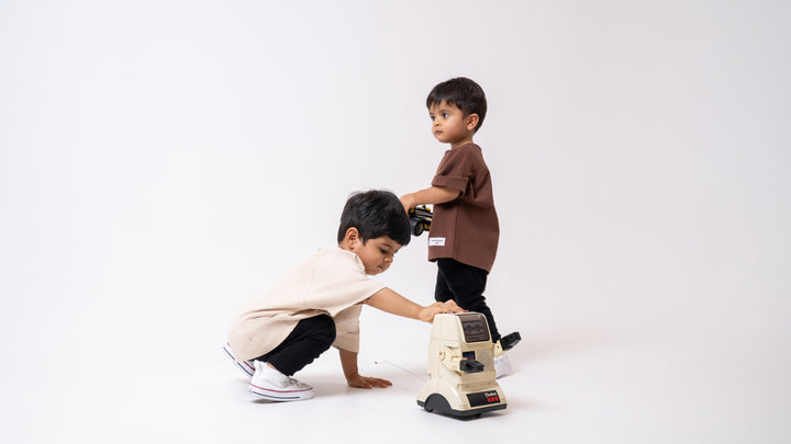 Gangnam Oversized Tshirt (Oatmilk)