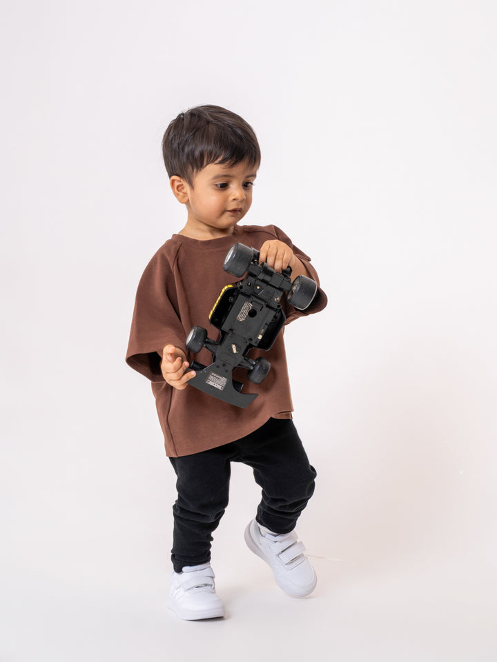 Gangnam Oversized Tshirt (Cocoa)